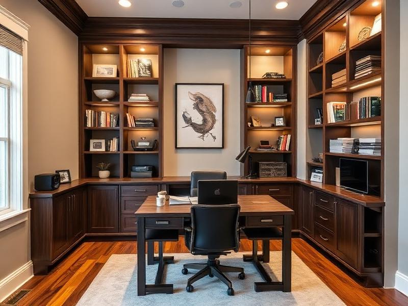 Home Office - Custom design and installation in Orlando and Central Florida