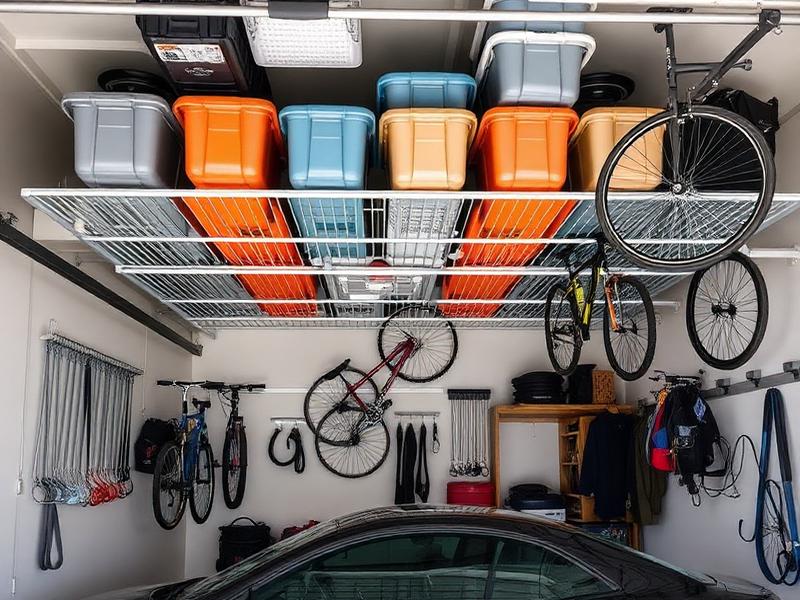 Overhead Garage Storage - Custom design and installation in Orlando and Central Florida